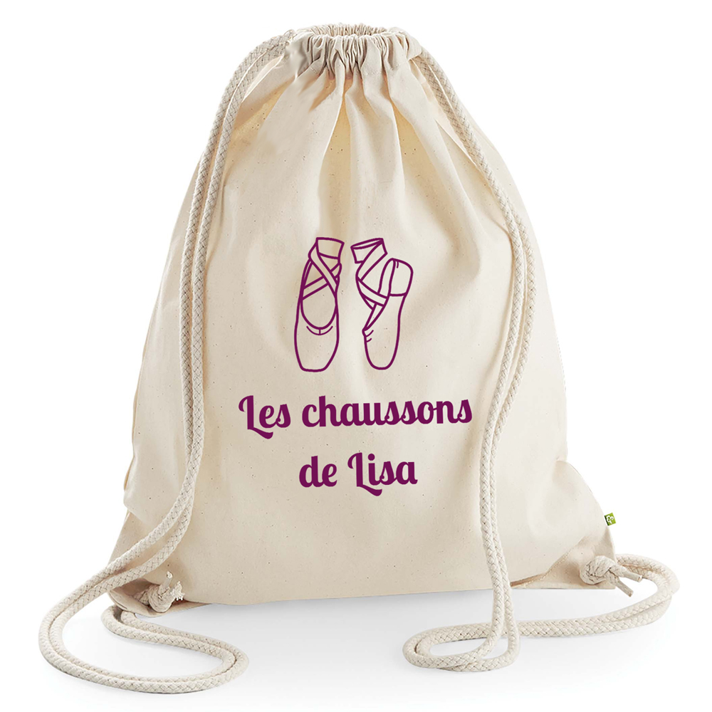 Sac à dos imprimé prénom pour enfant