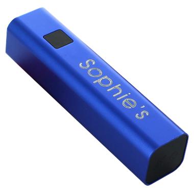 Power Bank rectangulaire gravé prénom