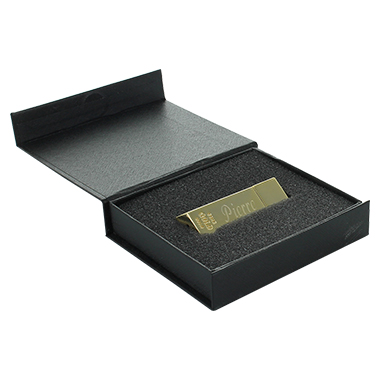 Clé USB lingot d'or gravée prénom
