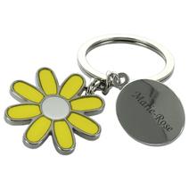 Porte-clés fleur des champs gravé