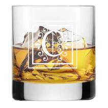Verre à whisky initiale