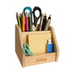 Pot à crayons en bois gravé d'un prénom