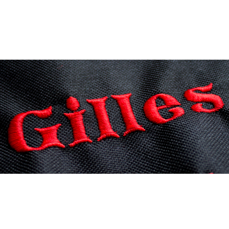 Zoom sur la broderie sur sac