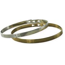 Bracelet jonc gravé
