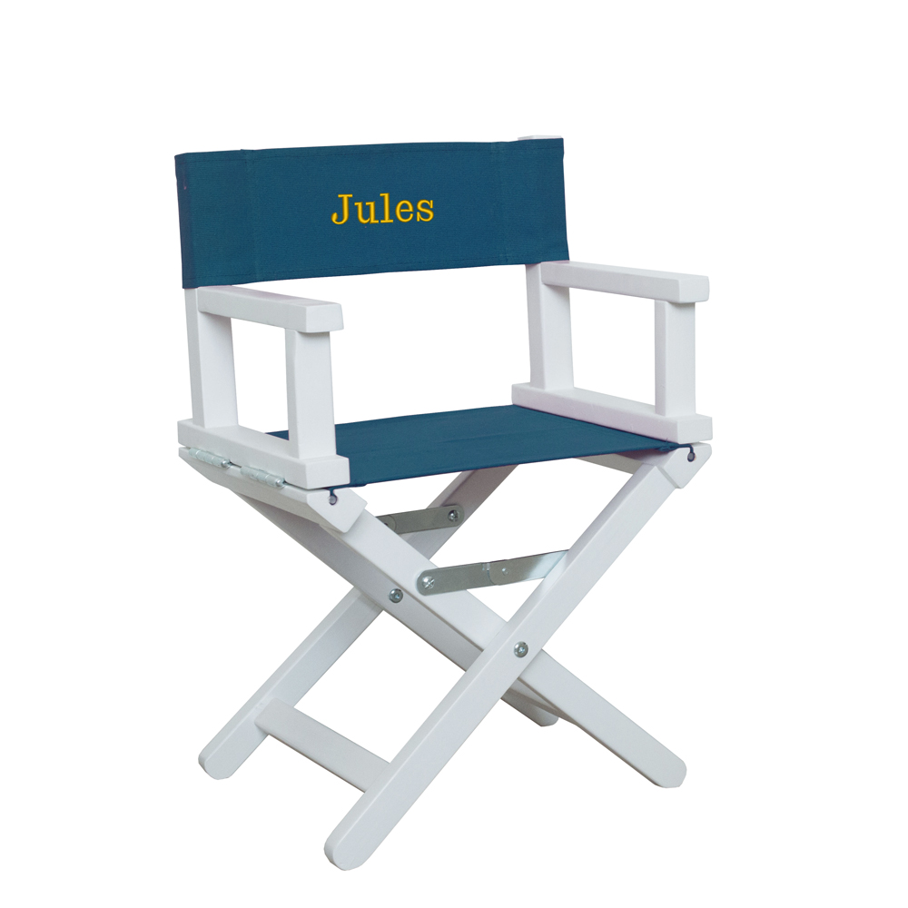 Fauteuil baby blanc et bleu