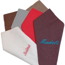 Serviette de table personnalisée prénom
