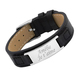 bracelet cuir femme message 