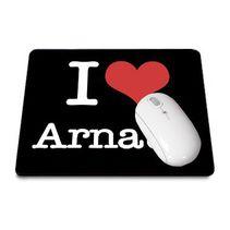 Tapis de souris I Love prénom 
