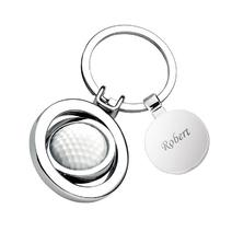Porte-clés balle de golf gravé 