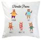 Coussin My Family Bear 5 ours