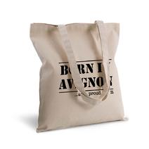 Tote bag Anniversaire 100% coton imprimé Born in