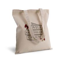 Tote bag imprimé Bolduc personnalisé