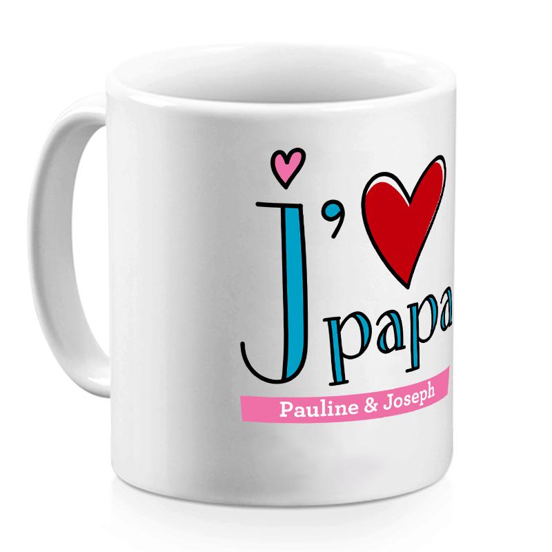 Mug j'aime mes parents