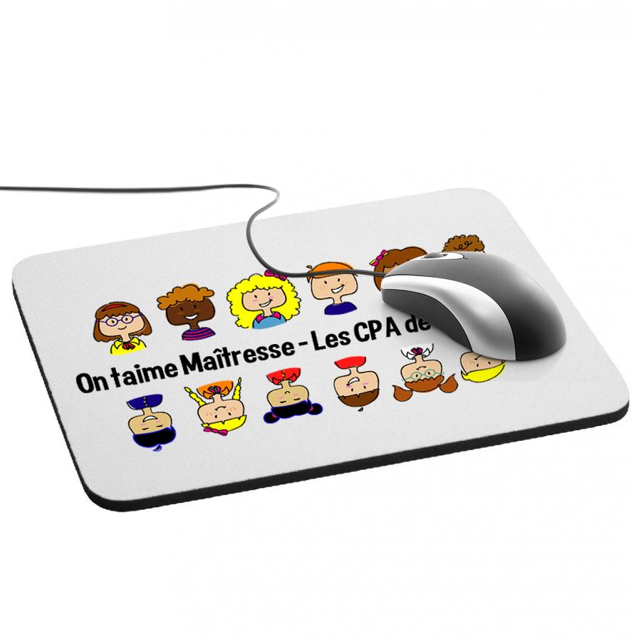 tapis de souris merci maitresse