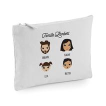 Pochette My family personnalisée