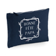 pochette cadre fleur personalisee