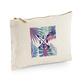 pochette copacabana personnalisee violet 