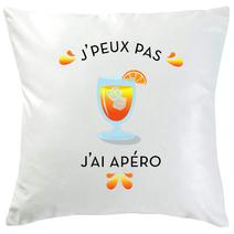 Coussin "J'peux pas" personnalisé 