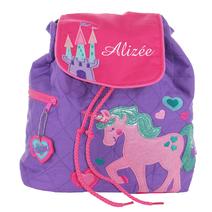 Sac à dos Stephen Joseph Licorne brodé