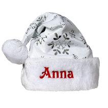 Bonnet de Noël velours et paillettes