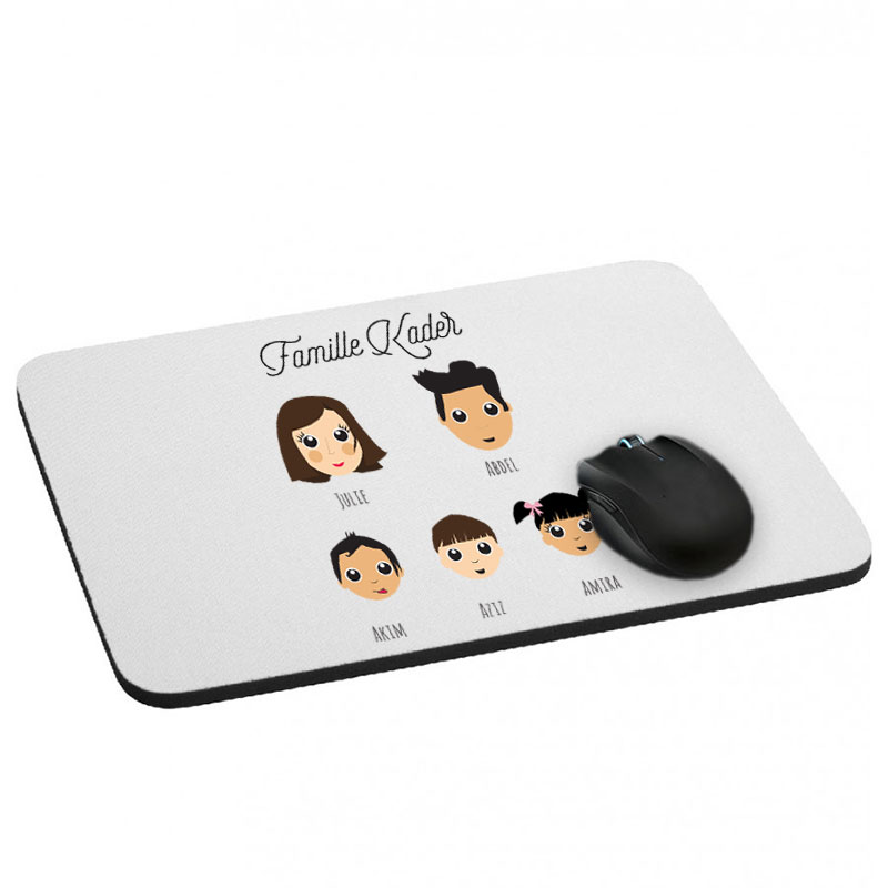 Tapis de souris My Family