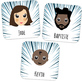 Sous-verre My Family