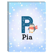 Tableau Animal et Lettre personnalisé