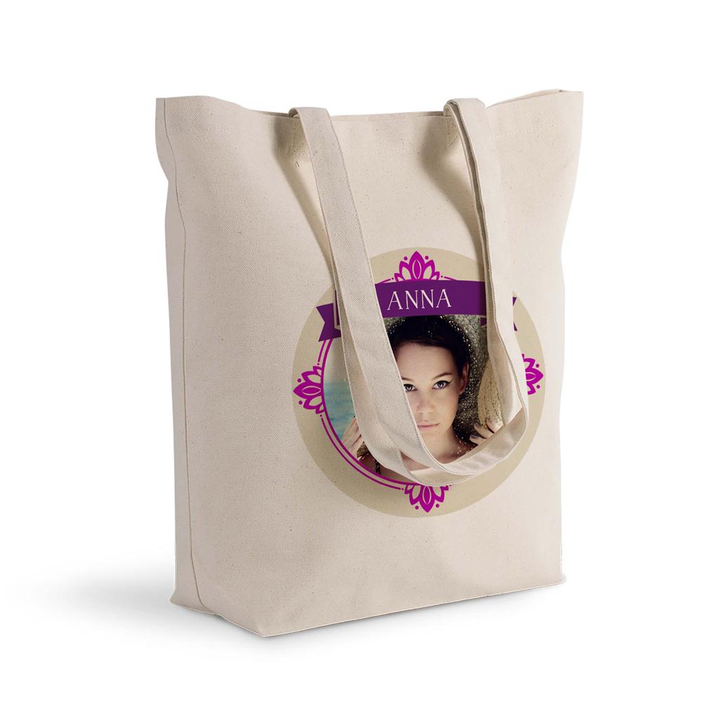 Sac shopping cadre princier