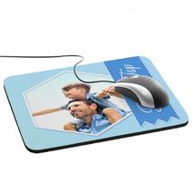 Tapis de souris photo et bande texte 