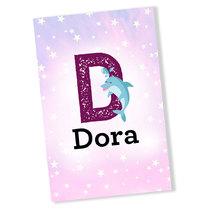 Plaque Animal et Lettre personnalisée