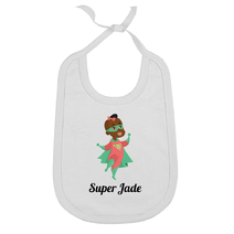 Bavoir bébé personnalisé Super Héros