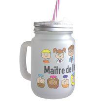 Mason jar Merci Maîtresse