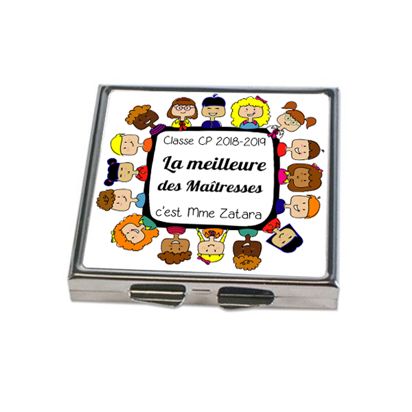 Miroir Merci Maîtresse personnalisé