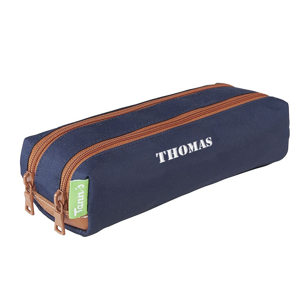 Trousse Tann's marine unie personnalisable