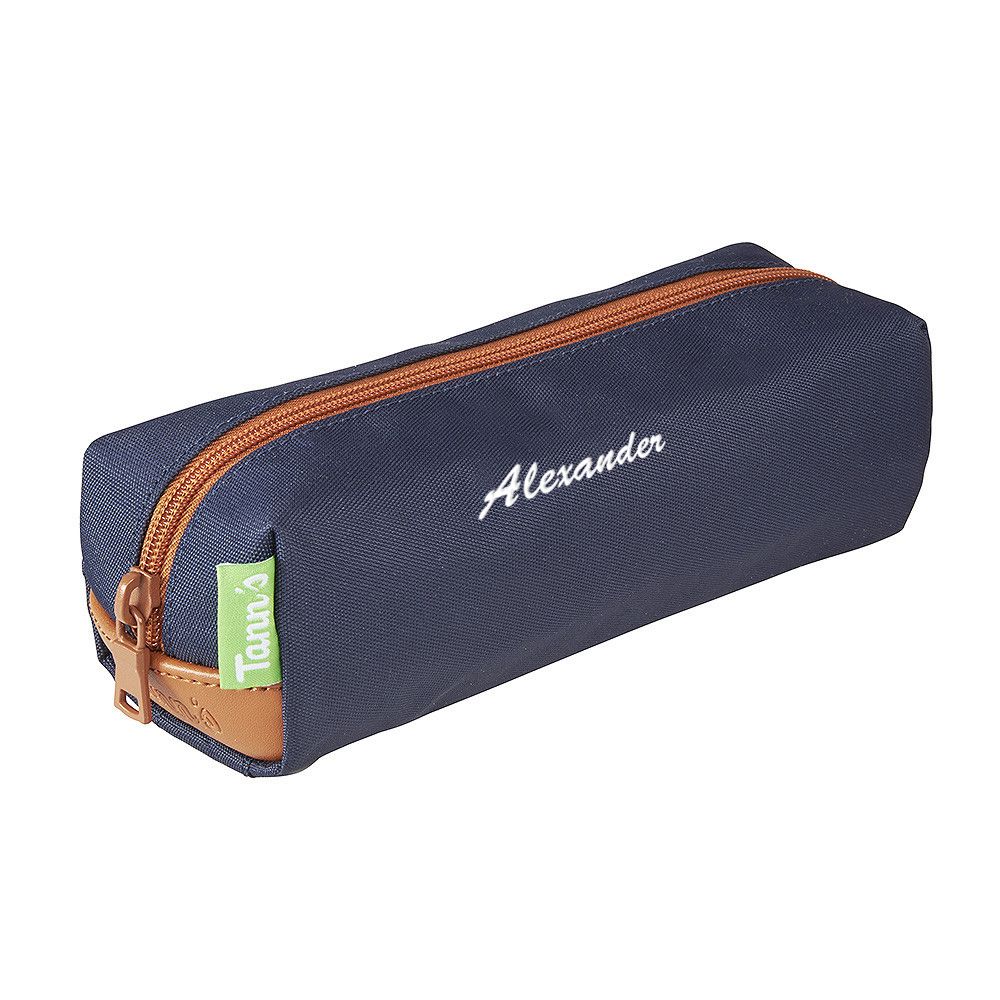 Trousse Tann's marine unie personnalisable