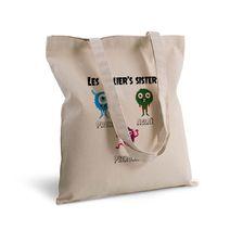 Tote bag 100% coton My Family Monster
