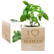 EcoCube gravé Fête des mères