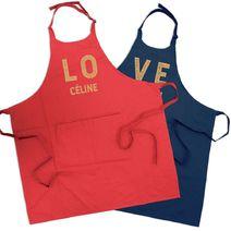 Paire de tabliers Amour en coton bio
