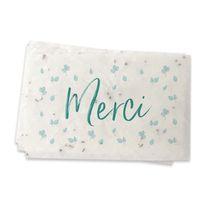 Carte Merci biodégradable à faire pousser