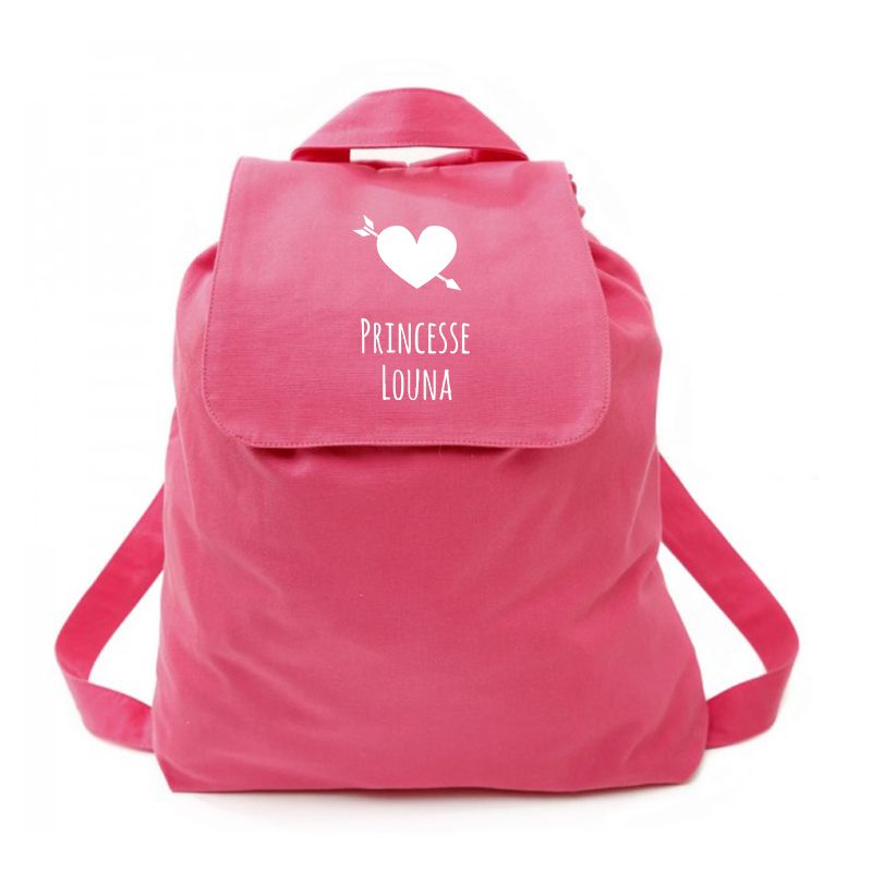 Sac à dos enfant en coton personnalisé