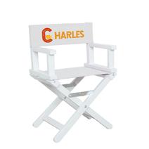 Fauteuil de réalisateur pour bébé personnalisé Animal et Lettre