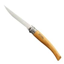 Couteau Opinel n°10 Effilé Hêtre personnalisé avec prénom