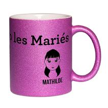 Mug à paillettes My Family