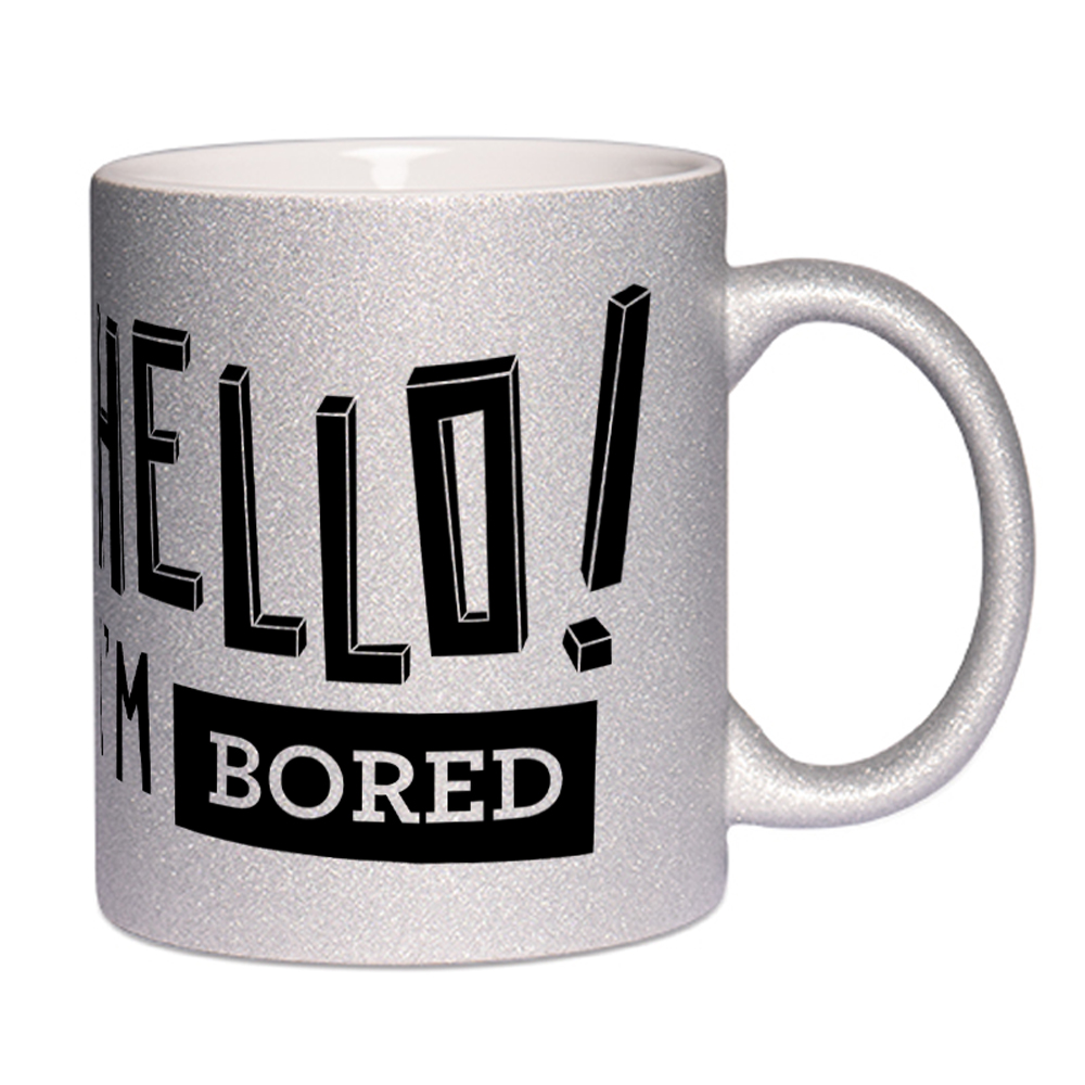 Mug à paillettes HELLO