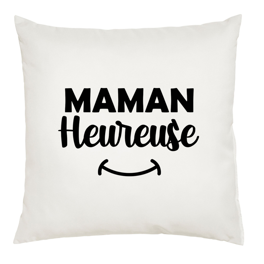 Coussin Maman heureuse