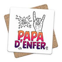 Sous-bock Papa d'Enfer