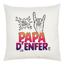 Coussin Papa d'Enfer