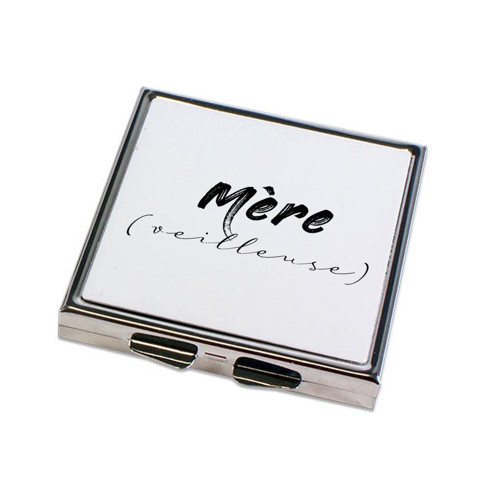 Miroir de poche Mère (veilleuse) plat