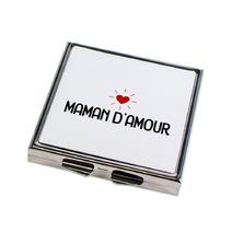 Miroir de poche Maman d'amour