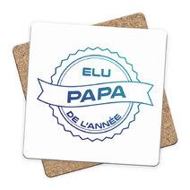 Sous-bock Elu Papa de l'année
